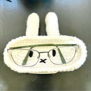 New Handmade Crochet Miffy Eyeglasses Holder